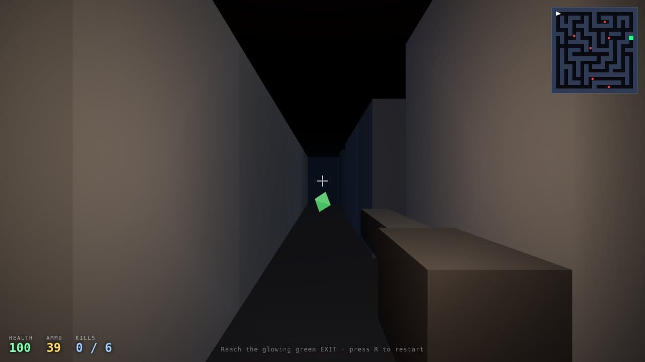 Still from the DeepSeek: DeepSeek V4 Flash Vision Exp game
