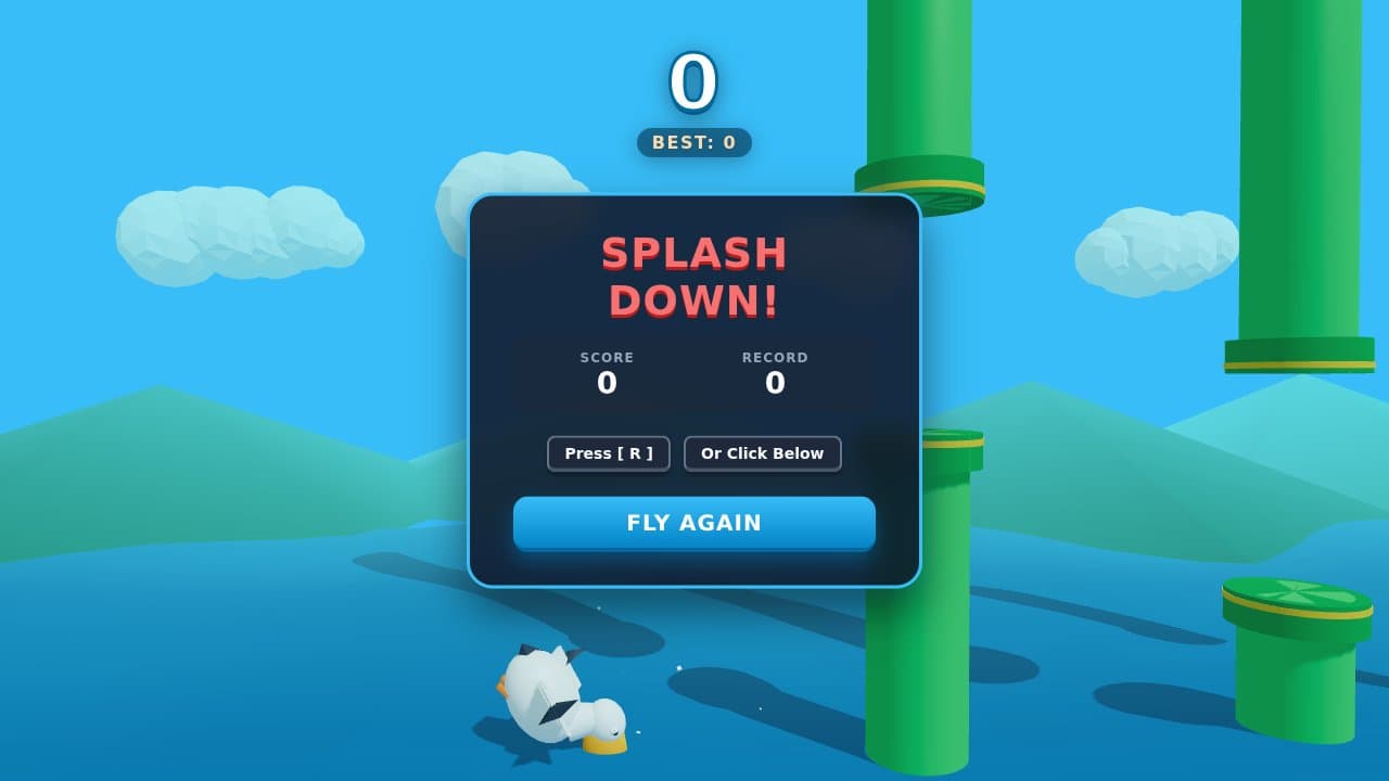 Still from the Google: Gemini 3.8 Flash game