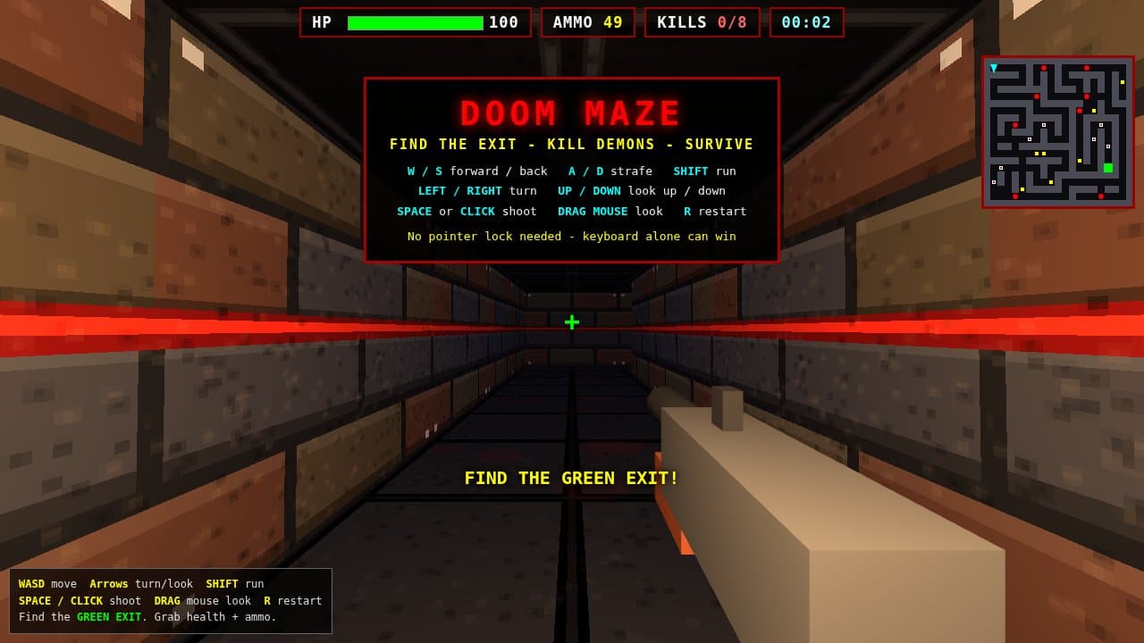 Still from the Meta: Muse Spark 1.3 game