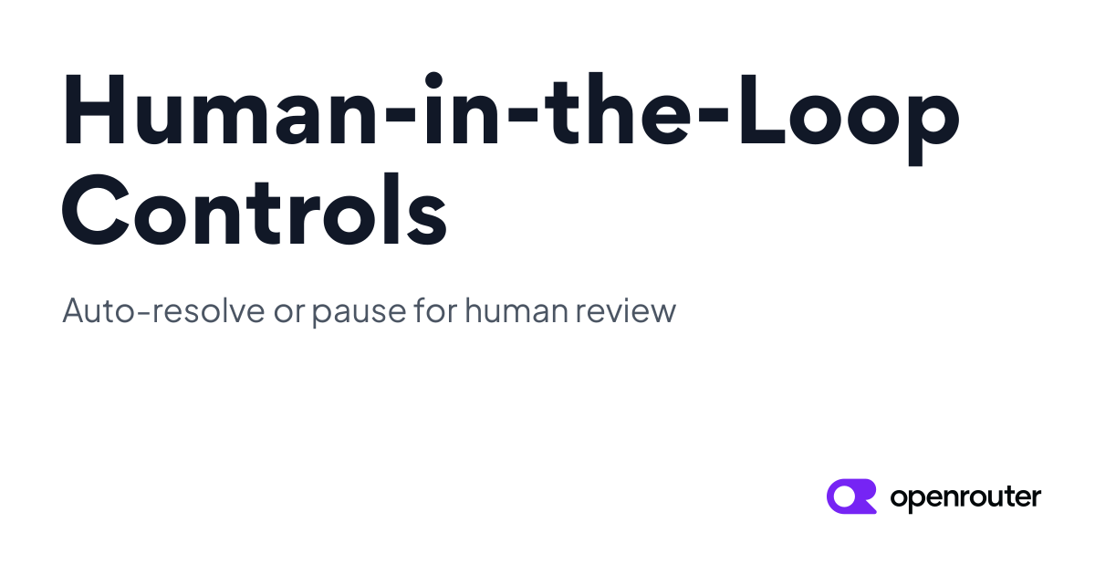 Add Human-in-the-Loop Controls to an Agent SDK Agent