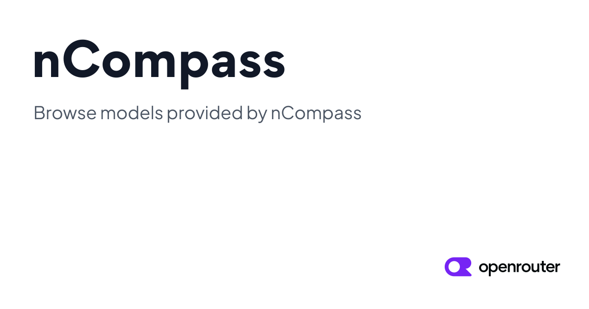 nCompass | OpenRouter
