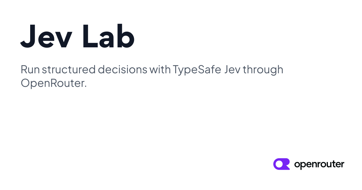 Jev Lab — We put together a clear video and playground with multiple mini demos to visually…