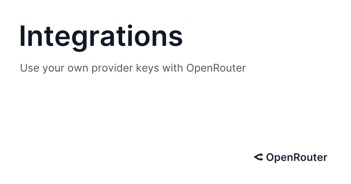 integrations-openrouter