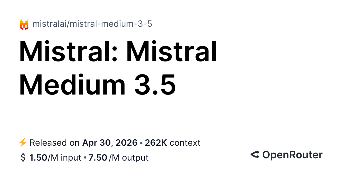 Mistral Medium logo