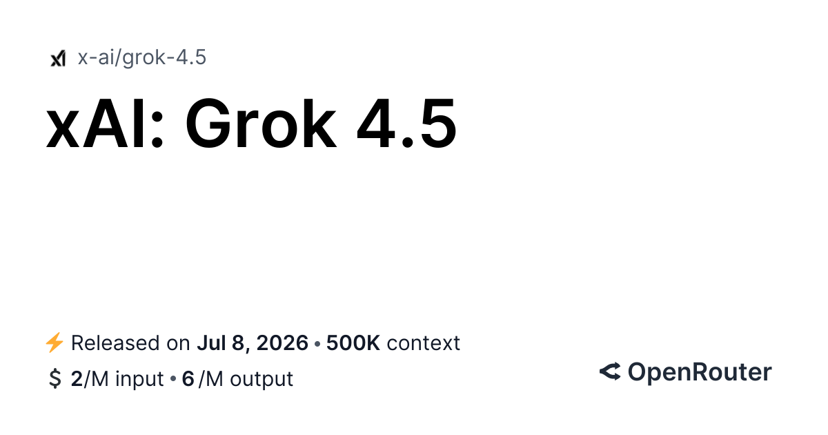 How to Build and Code with Grok 4.5 API: A Developer's Quickstart Guide